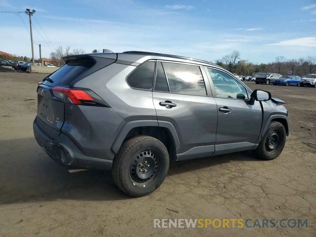 3 Фотография поврежденного автомобиля 2T3F1RFV5MC155807 TOYOTA RAV4 2021