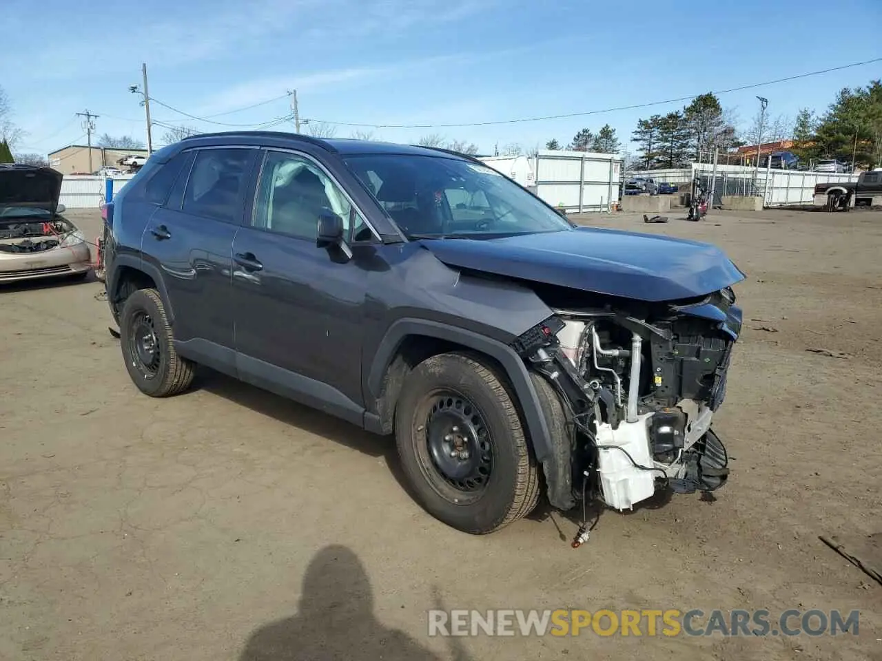 4 Фотография поврежденного автомобиля 2T3F1RFV5MC155807 TOYOTA RAV4 2021