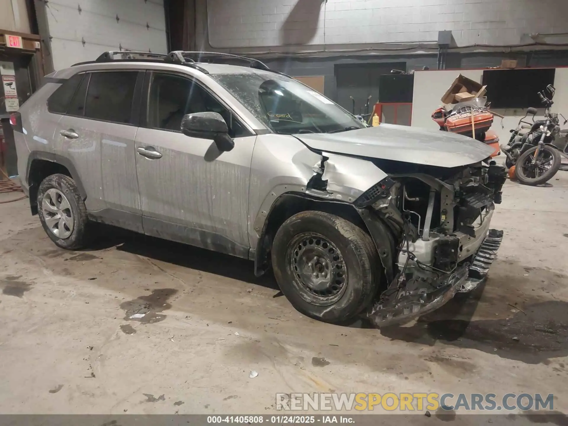 1 Photograph of a damaged car 2T3F1RFV5MW179426 TOYOTA RAV4 2021