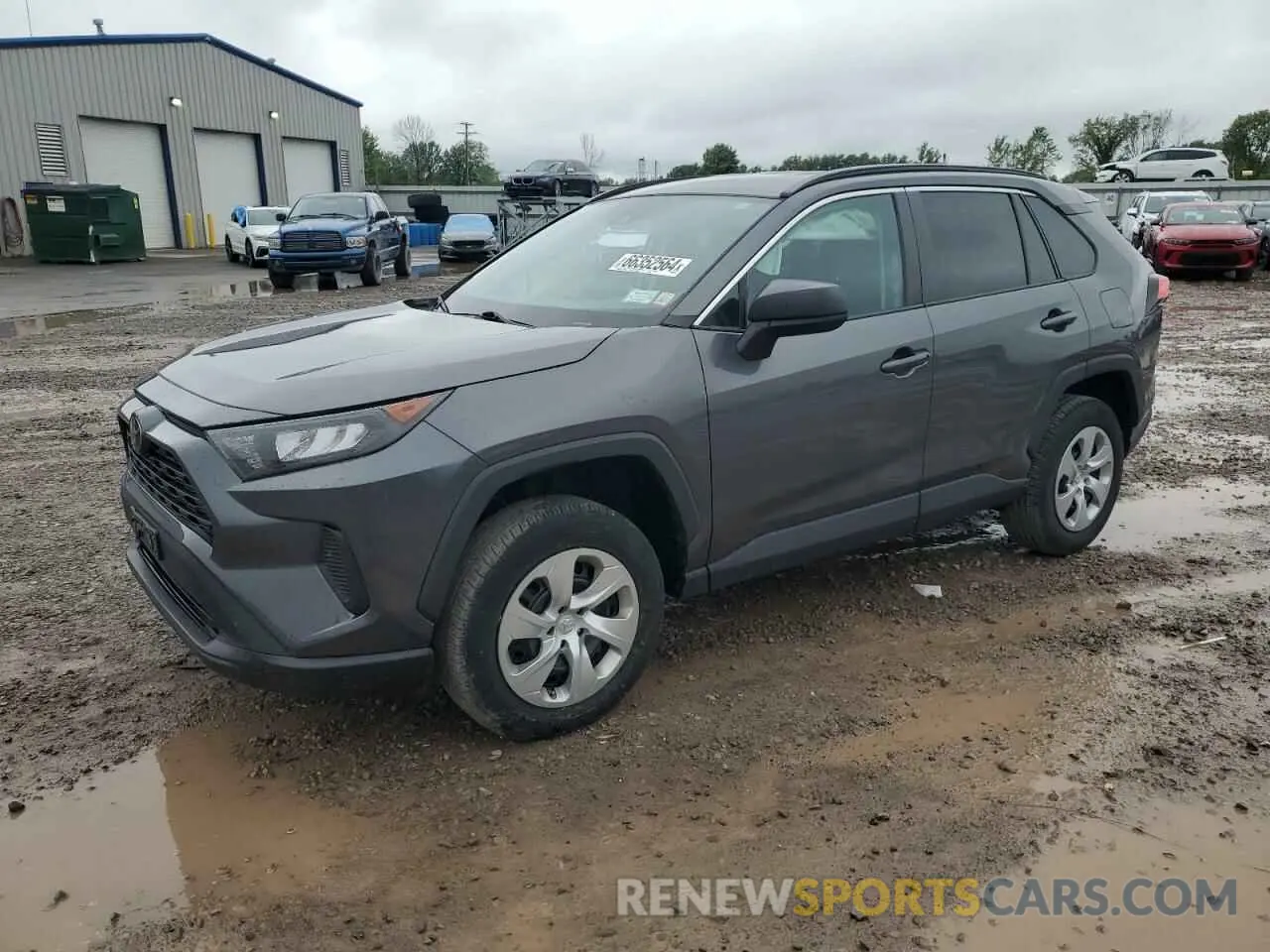1 Photograph of a damaged car 2T3F1RFV6MC169120 TOYOTA RAV4 2021