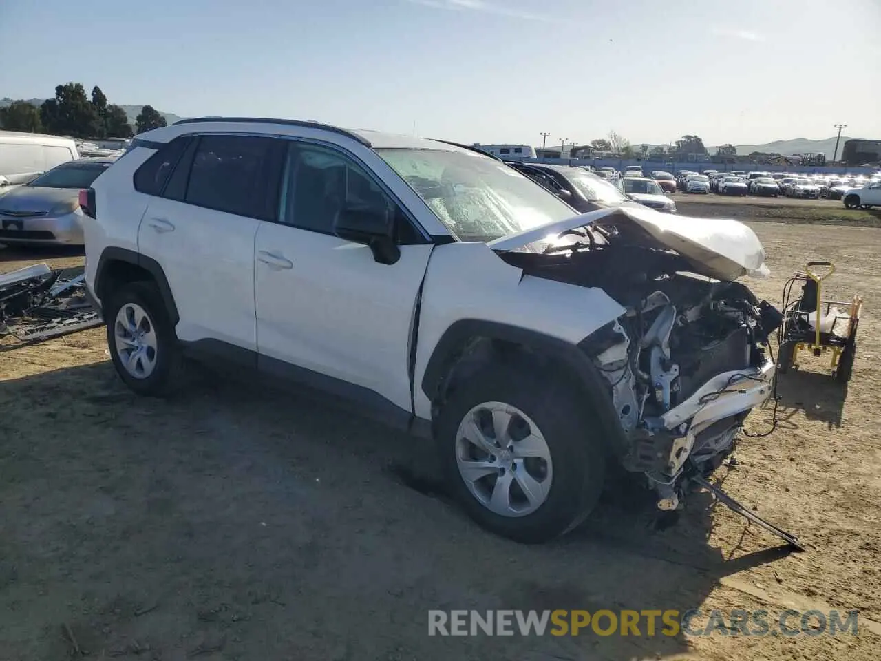 4 Фотография поврежденного автомобиля 2T3F1RFV6MC230966 TOYOTA RAV4 2021