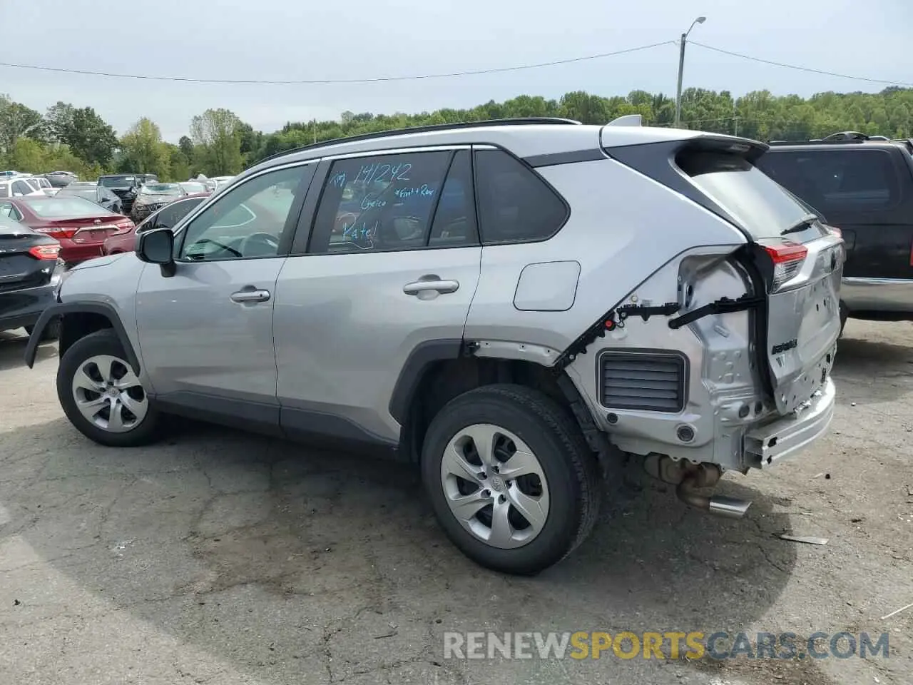 2 Photograph of a damaged car 2T3F1RFV6MW153434 TOYOTA RAV4 2021