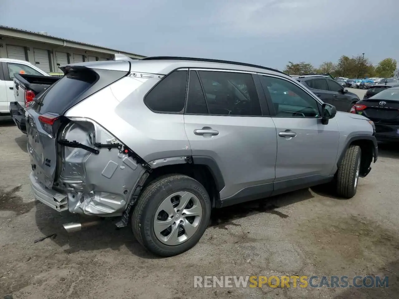 3 Photograph of a damaged car 2T3F1RFV6MW153434 TOYOTA RAV4 2021