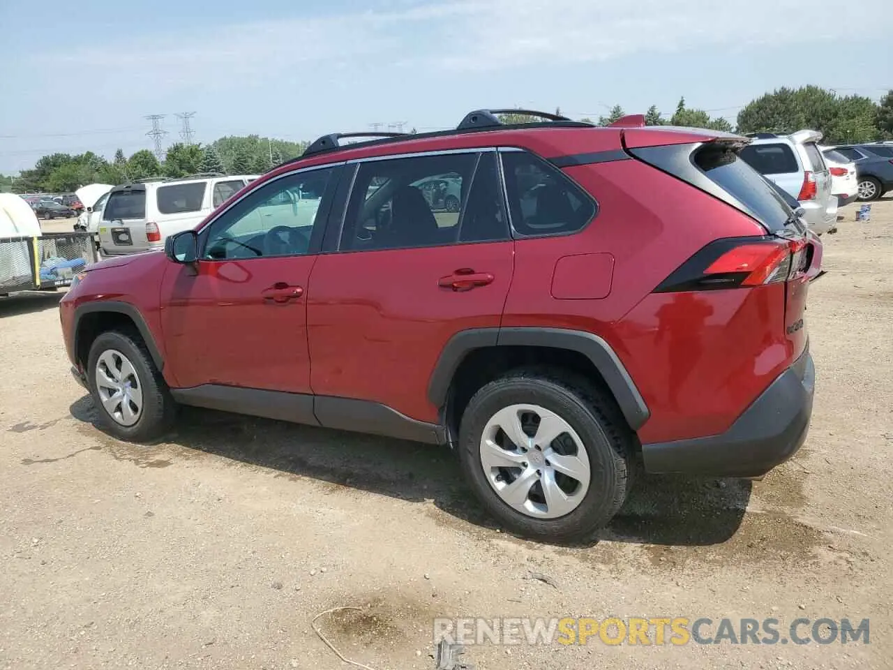 2 Photograph of a damaged car 2T3F1RFV6MW173053 TOYOTA RAV4 2021