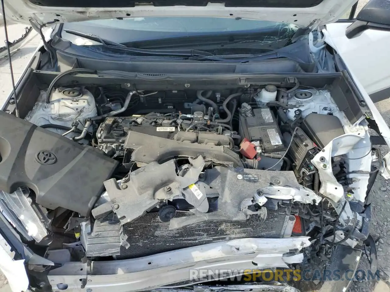 12 Фотография поврежденного автомобиля 2T3F1RFV6MW185283 TOYOTA RAV4 2021