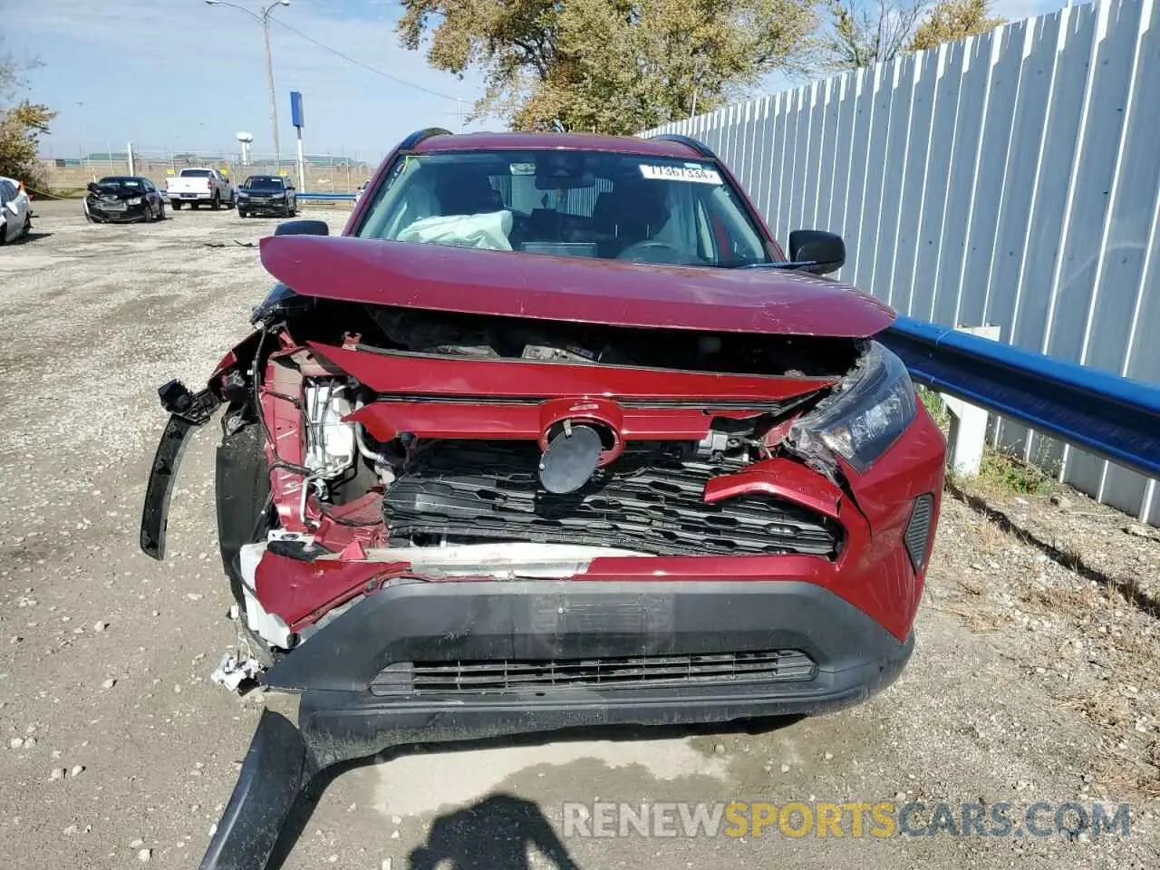 5 Photograph of a damaged car 2T3F1RFV6MW200347 TOYOTA RAV4 2021