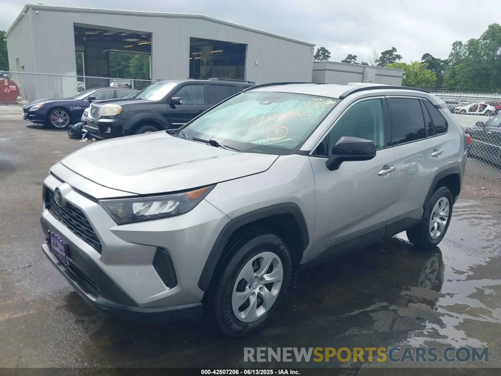 2 Photograph of a damaged car 2T3F1RFV7MW203841 TOYOTA RAV4 2021