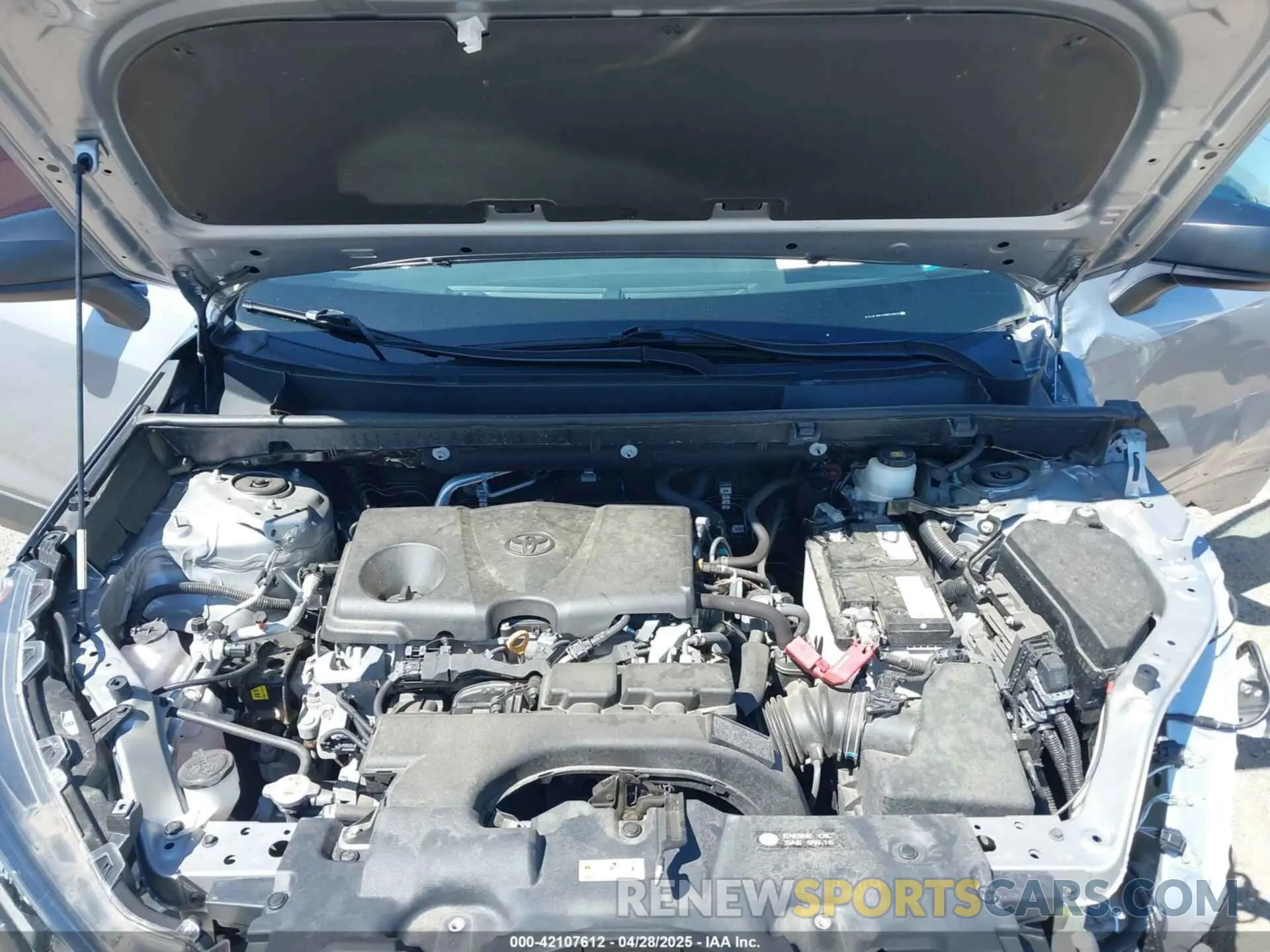 10 Photograph of a damaged car 2T3F1RFV7MW238816 TOYOTA RAV4 2021