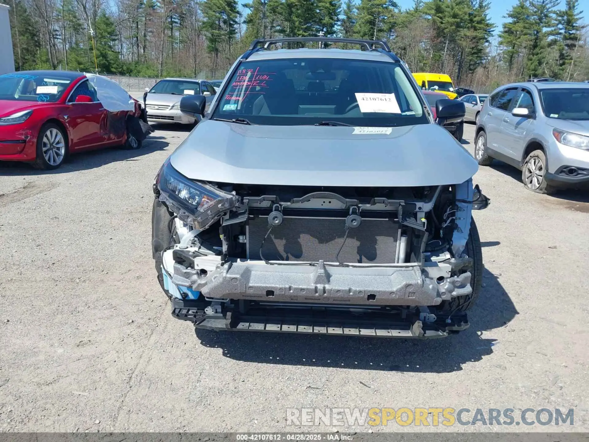 13 Photograph of a damaged car 2T3F1RFV7MW238816 TOYOTA RAV4 2021