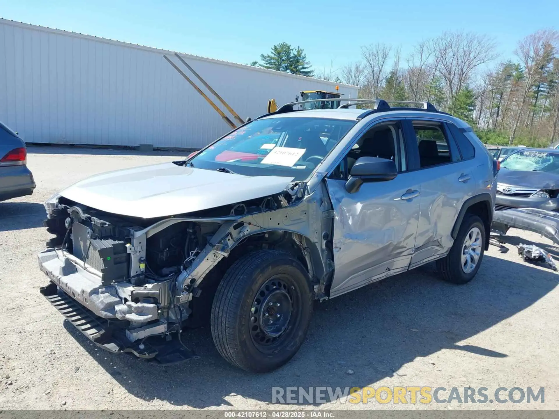 6 Photograph of a damaged car 2T3F1RFV7MW238816 TOYOTA RAV4 2021