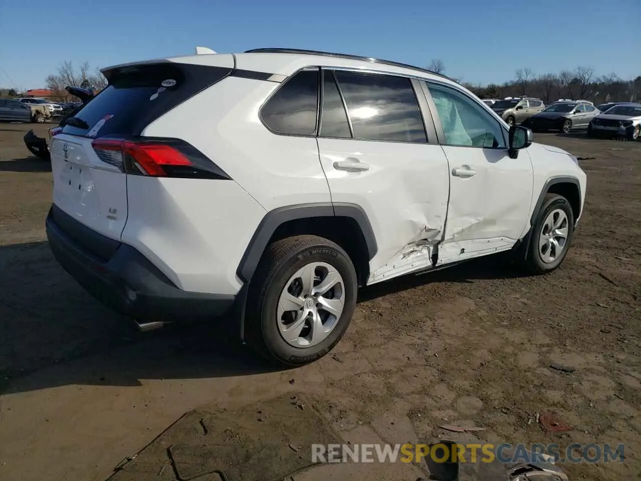 3 Фотография поврежденного автомобиля 2T3F1RFV8MC215935 TOYOTA RAV4 2021