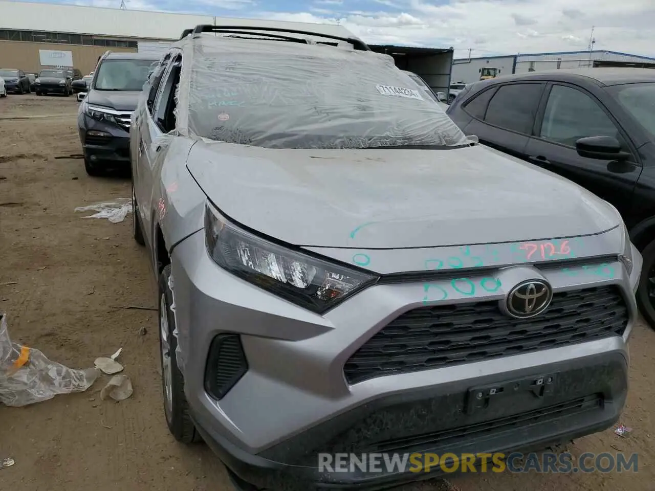 5 Photograph of a damaged car 2T3F1RFV8MC238731 TOYOTA RAV4 2021