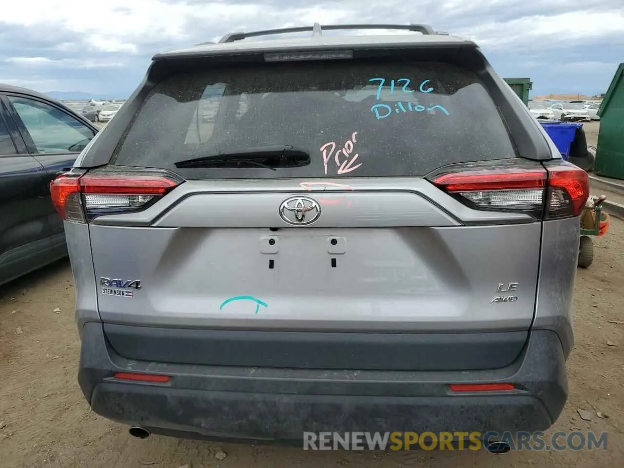6 Photograph of a damaged car 2T3F1RFV8MC238731 TOYOTA RAV4 2021
