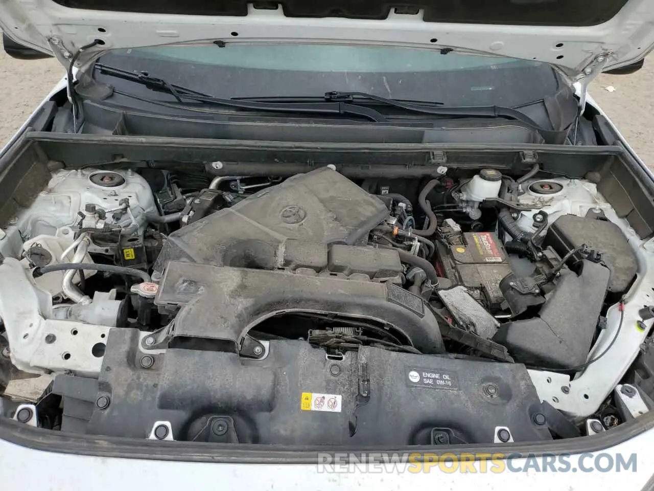 13 Фотография поврежденного автомобиля 2T3F1RFV8MW187147 TOYOTA RAV4 2021