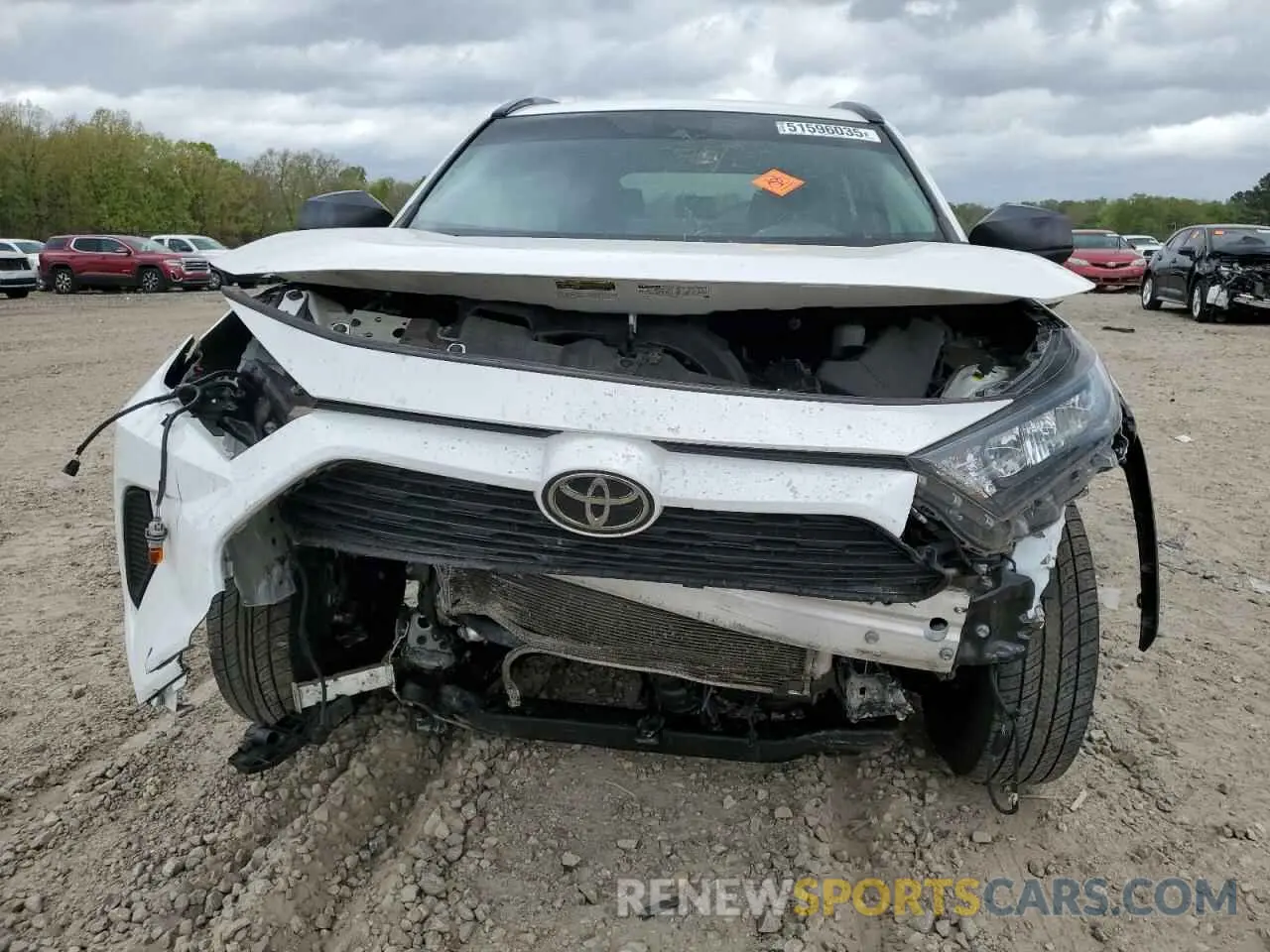 5 Фотография поврежденного автомобиля 2T3F1RFV8MW187147 TOYOTA RAV4 2021
