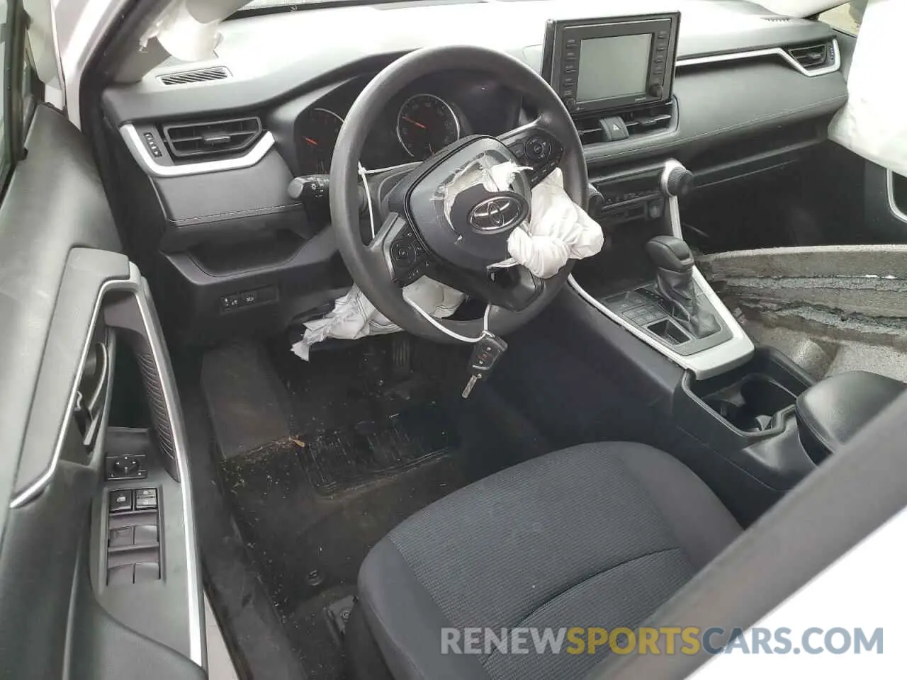 8 Фотография поврежденного автомобиля 2T3F1RFV8MW187147 TOYOTA RAV4 2021