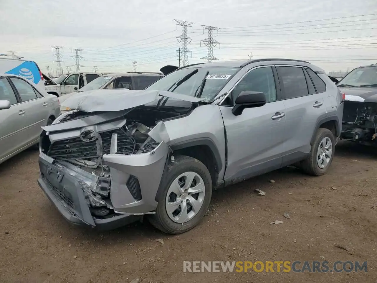 1 Фотография поврежденного автомобиля 2T3F1RFV8MW193370 TOYOTA RAV4 2021