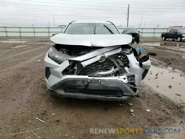 10 Фотография поврежденного автомобиля 2T3F1RFV8MW193370 TOYOTA RAV4 2021