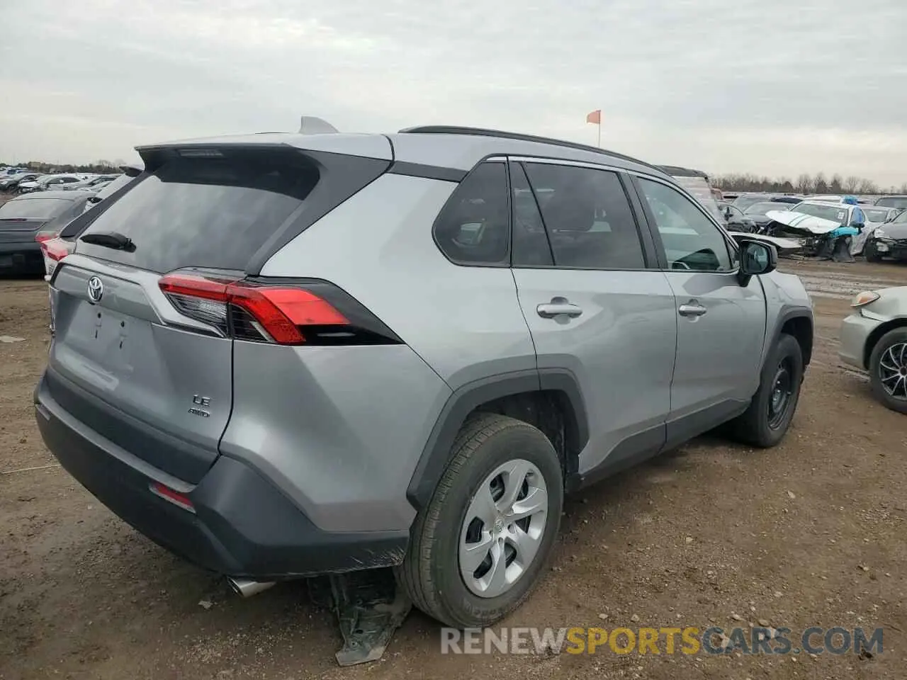 3 Фотография поврежденного автомобиля 2T3F1RFV8MW193370 TOYOTA RAV4 2021