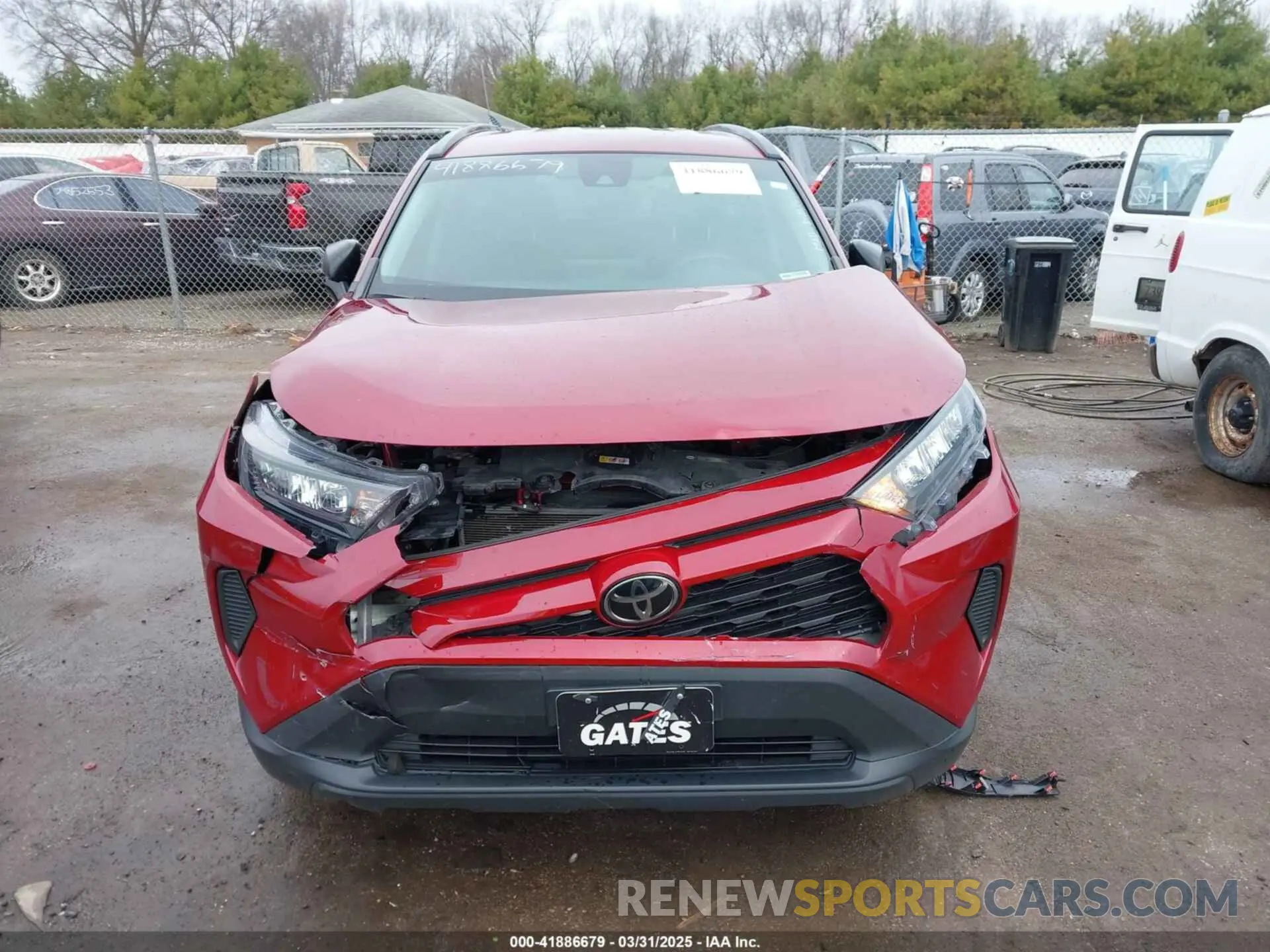 12 Photograph of a damaged car 2T3F1RFV8MW200608 TOYOTA RAV4 2021