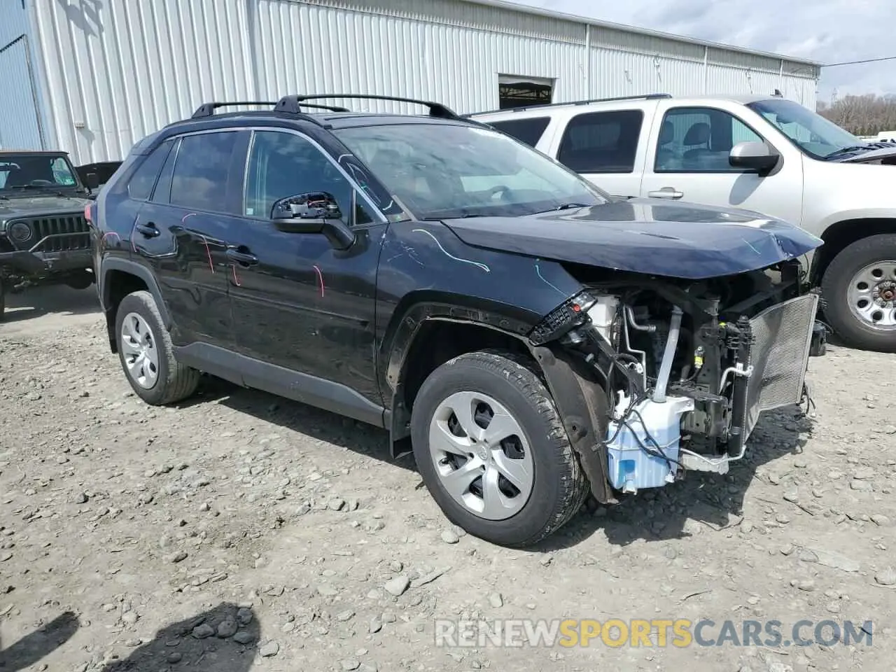 4 Фотография поврежденного автомобиля 2T3F1RFV9MC156877 TOYOTA RAV4 2021