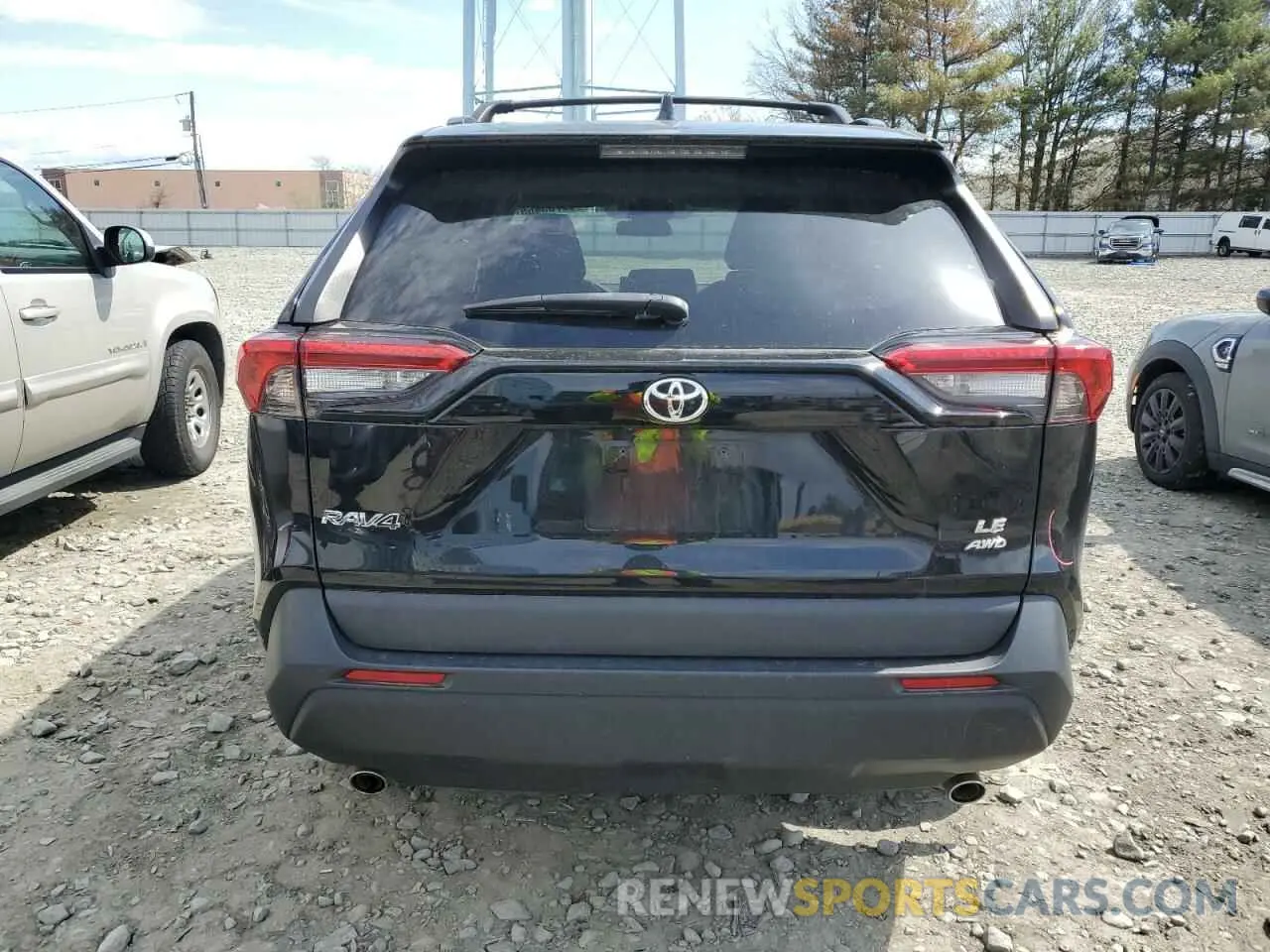 6 Фотография поврежденного автомобиля 2T3F1RFV9MC156877 TOYOTA RAV4 2021