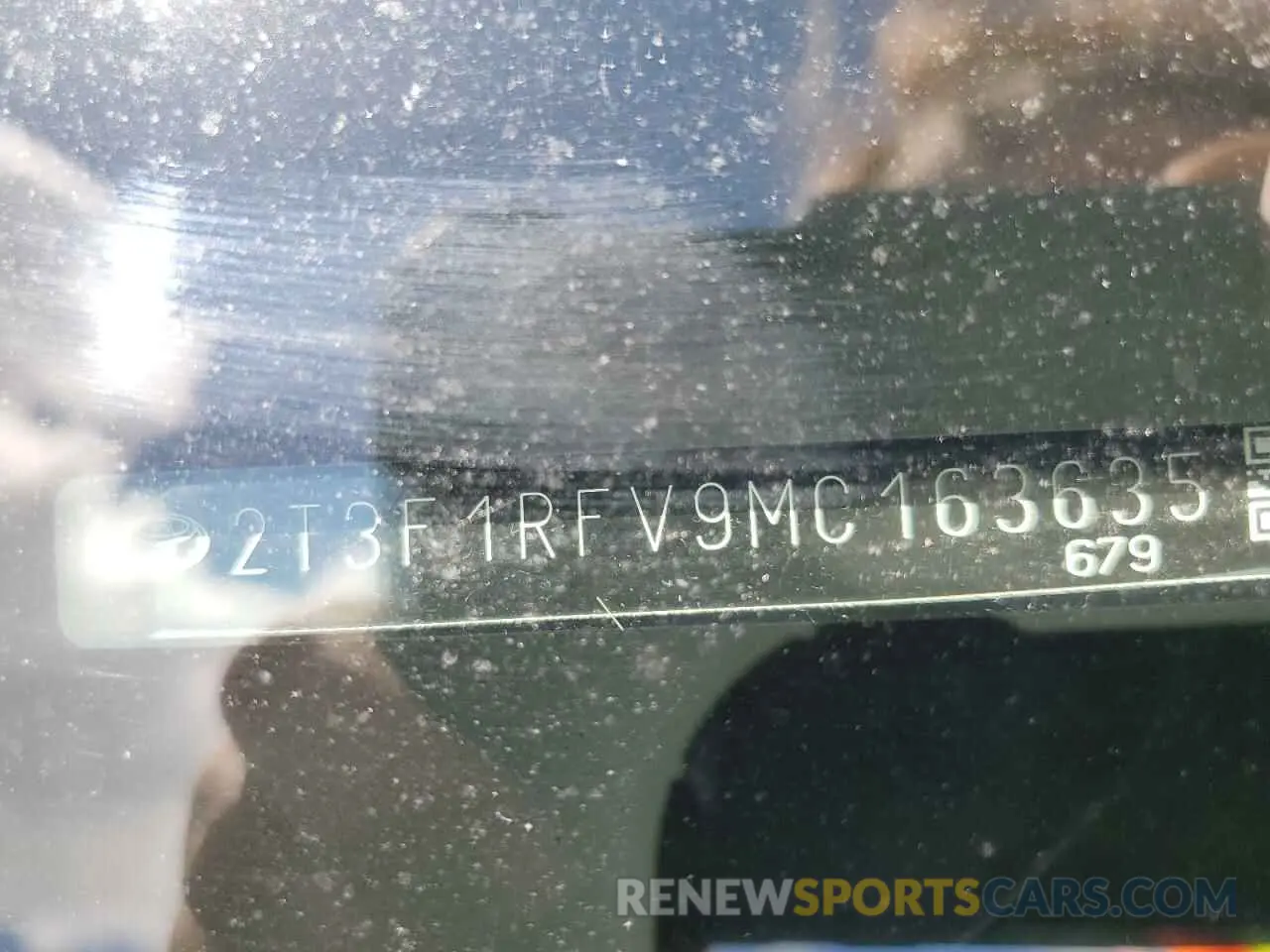 12 Фотография поврежденного автомобиля 2T3F1RFV9MC163635 TOYOTA RAV4 2021