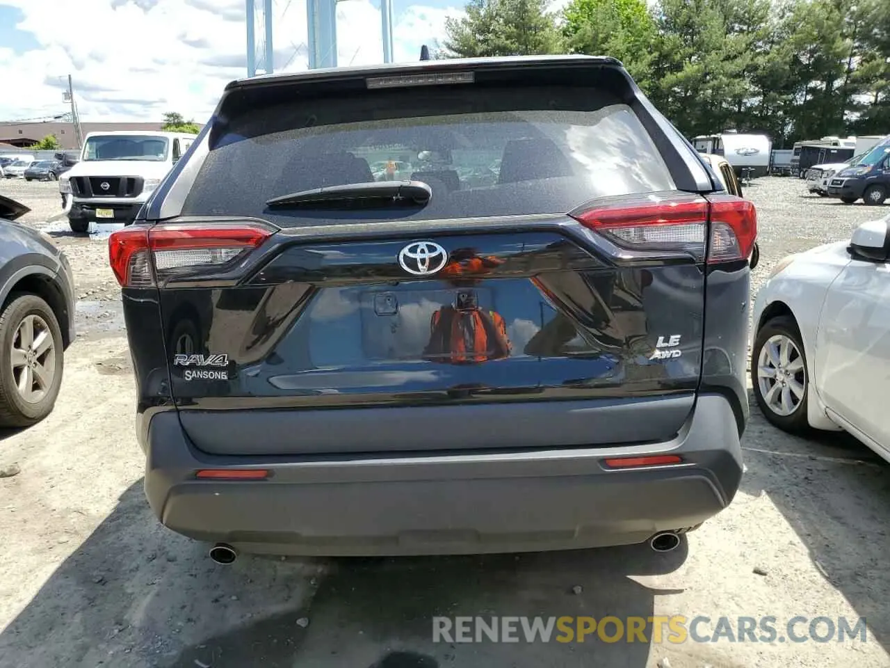 6 Фотография поврежденного автомобиля 2T3F1RFV9MC163635 TOYOTA RAV4 2021