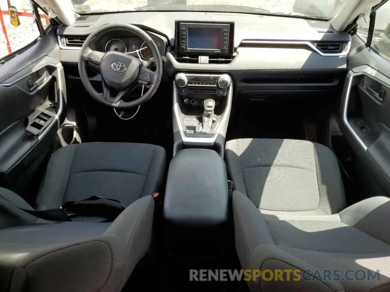 8 Фотография поврежденного автомобиля 2T3F1RFV9MC163635 TOYOTA RAV4 2021