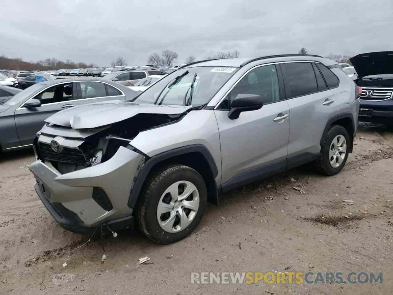 1 Фотография поврежденного автомобиля 2T3F1RFV9MC188616 TOYOTA RAV4 2021