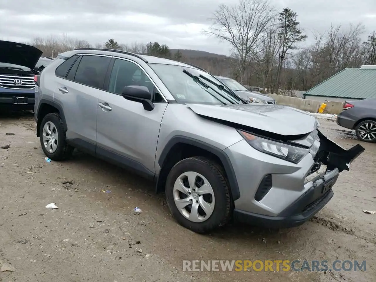 4 Фотография поврежденного автомобиля 2T3F1RFV9MC188616 TOYOTA RAV4 2021