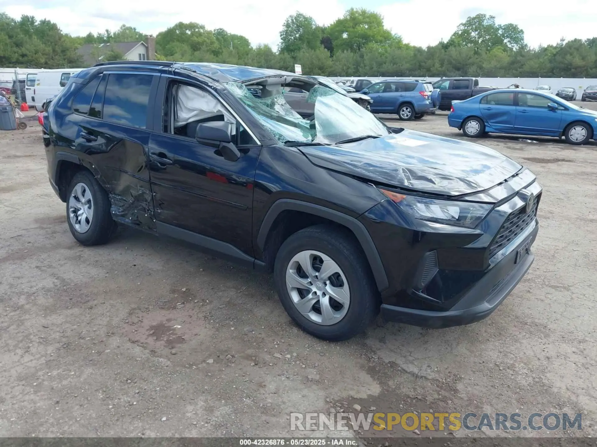 1 Photograph of a damaged car 2T3F1RFV9MC254808 TOYOTA RAV4 2021