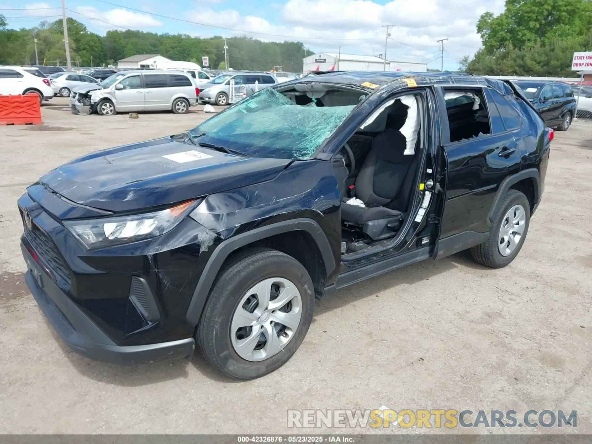 6 Photograph of a damaged car 2T3F1RFV9MC254808 TOYOTA RAV4 2021