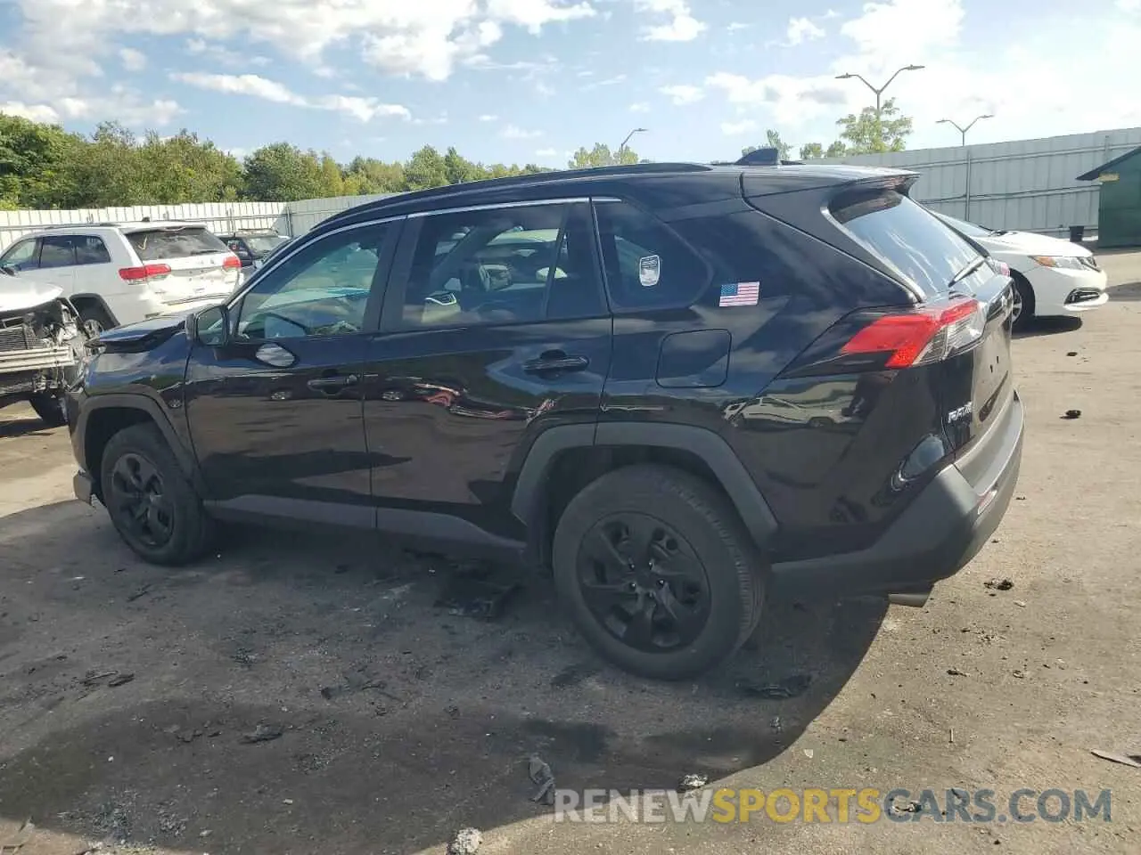 2 Фотография поврежденного автомобиля 2T3F1RFV9MC256316 TOYOTA RAV4 2021