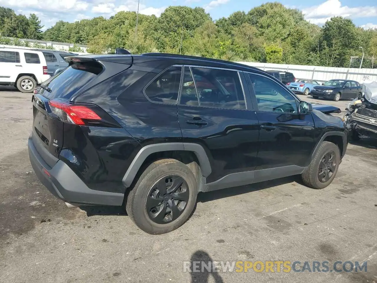 3 Фотография поврежденного автомобиля 2T3F1RFV9MC256316 TOYOTA RAV4 2021