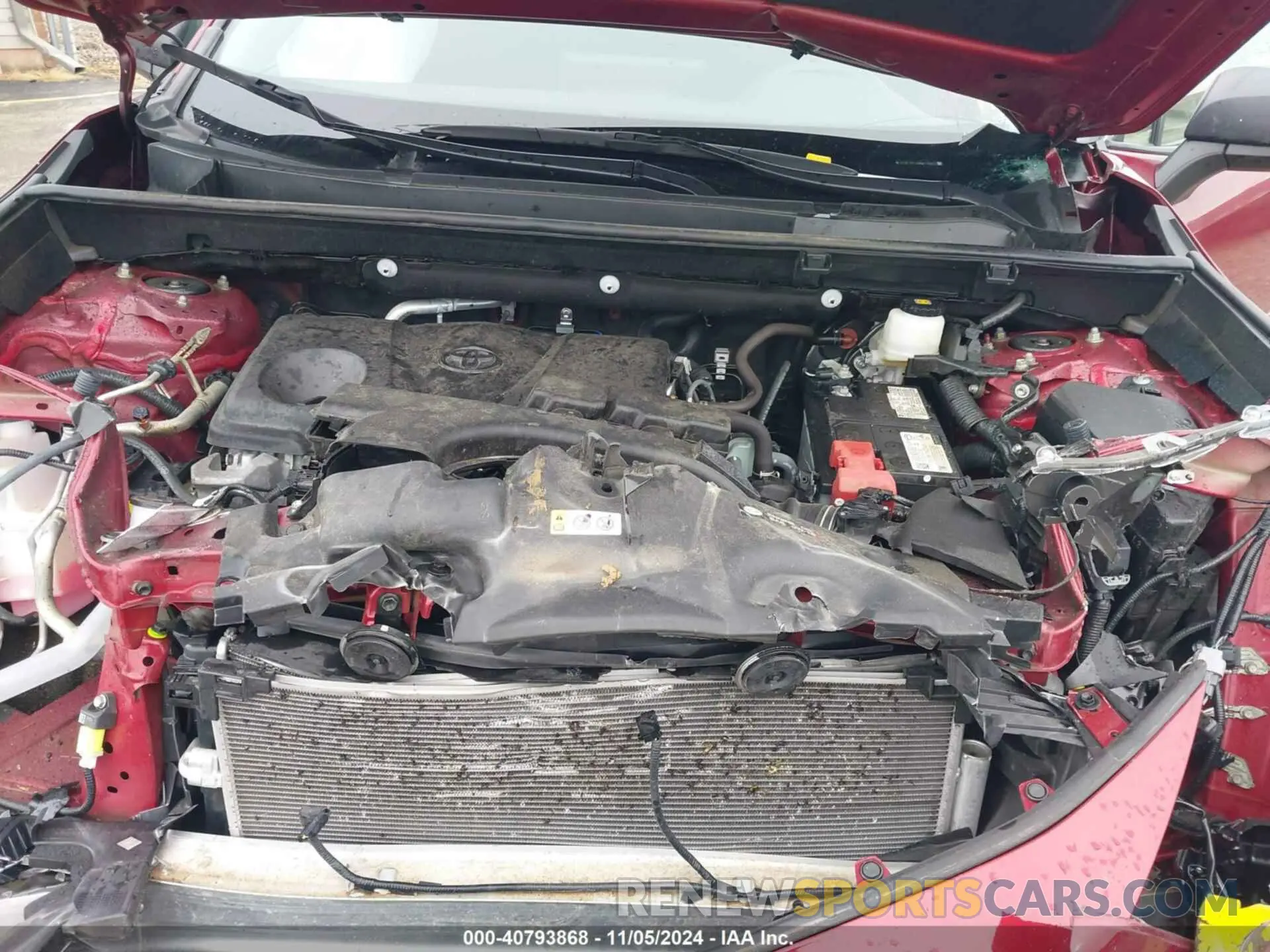 10 Photograph of a damaged car 2T3F1RFV9MW176822 TOYOTA RAV4 2021