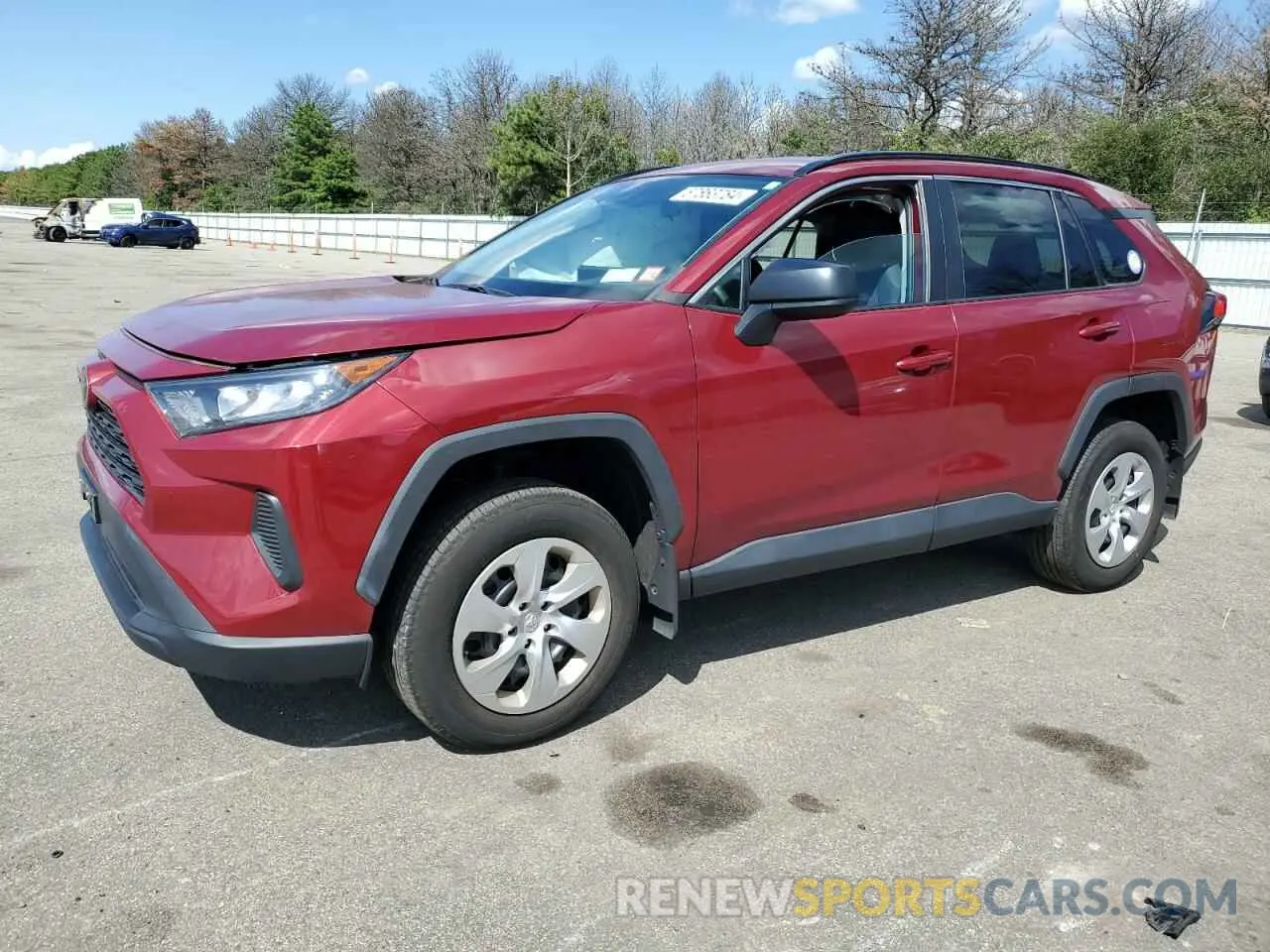 1 Photograph of a damaged car 2T3F1RFV9MW234878 TOYOTA RAV4 2021