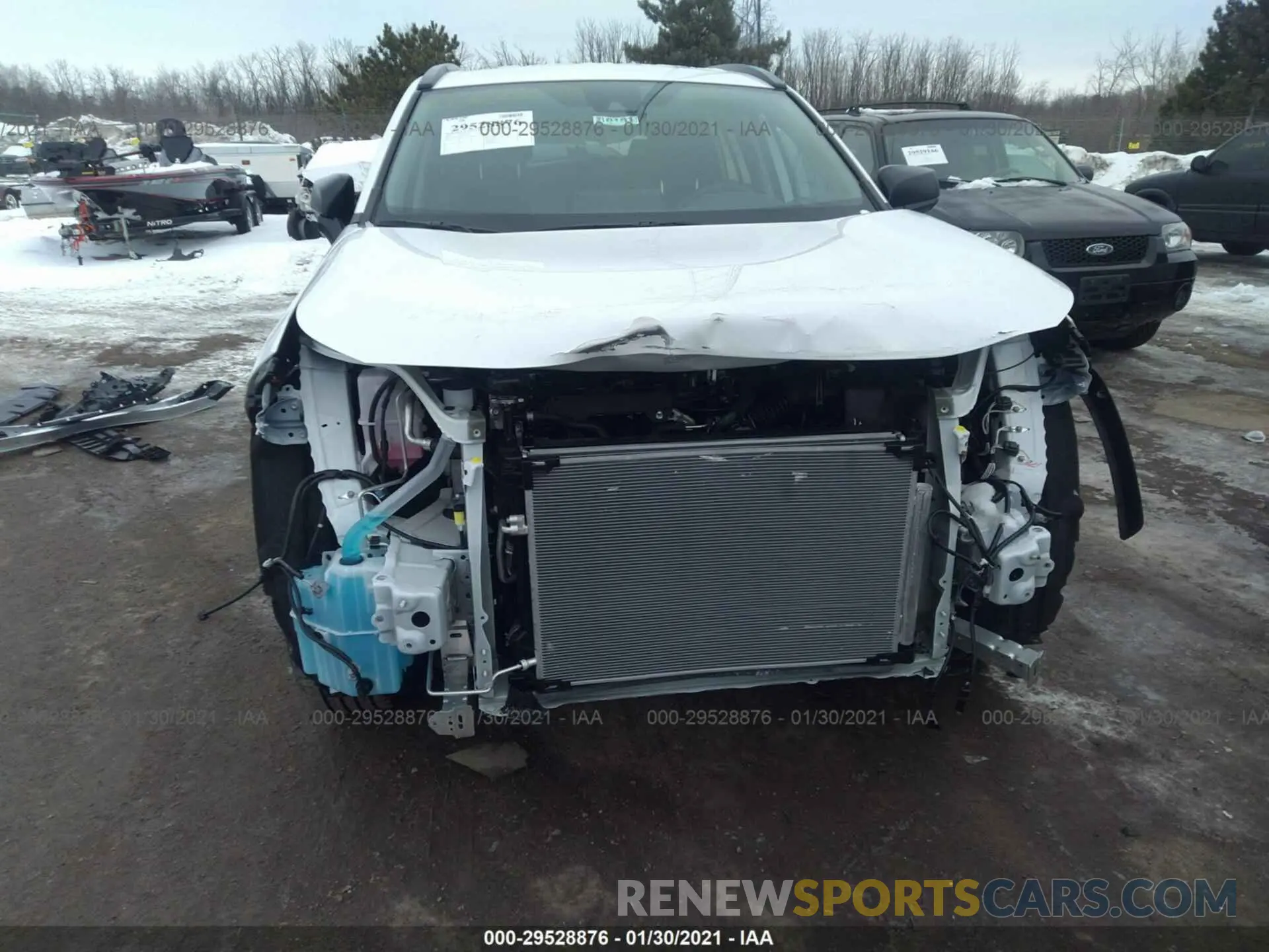 6 Photograph of a damaged car 2T3F1RFVXMC143474 TOYOTA RAV4 2021