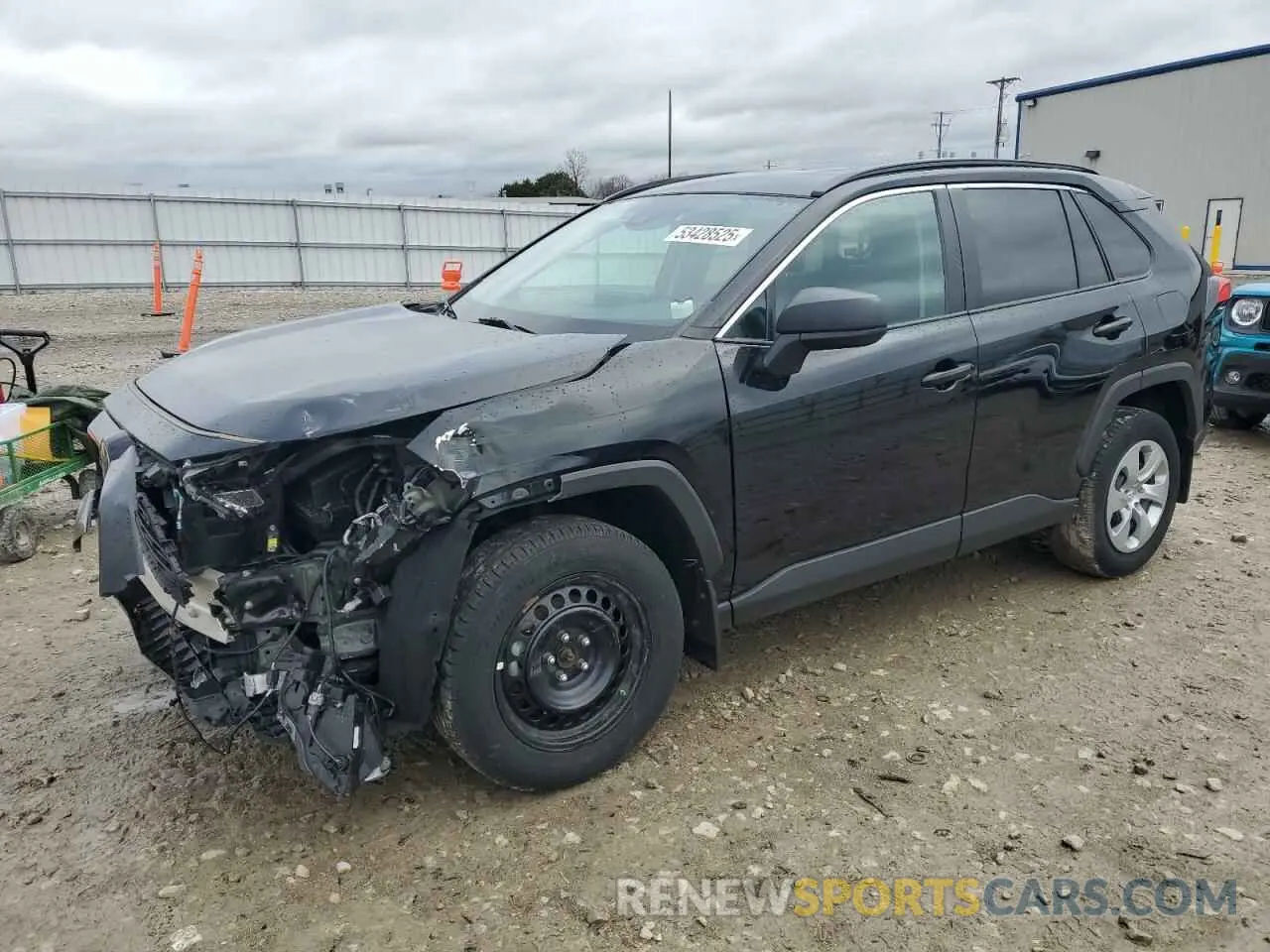 1 Фотография поврежденного автомобиля 2T3F1RFVXMC152059 TOYOTA RAV4 2021
