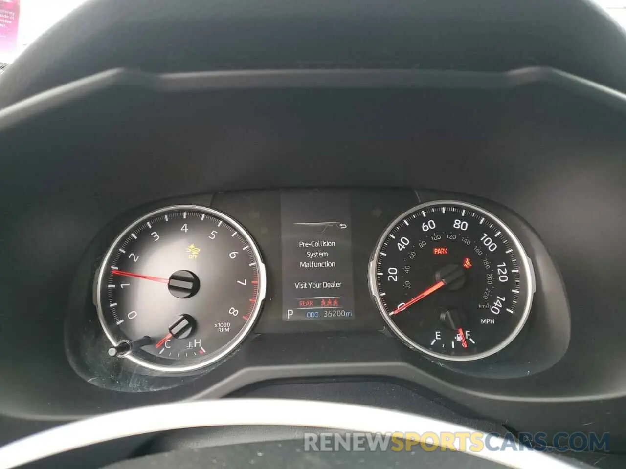 9 Фотография поврежденного автомобиля 2T3F1RFVXMC152059 TOYOTA RAV4 2021