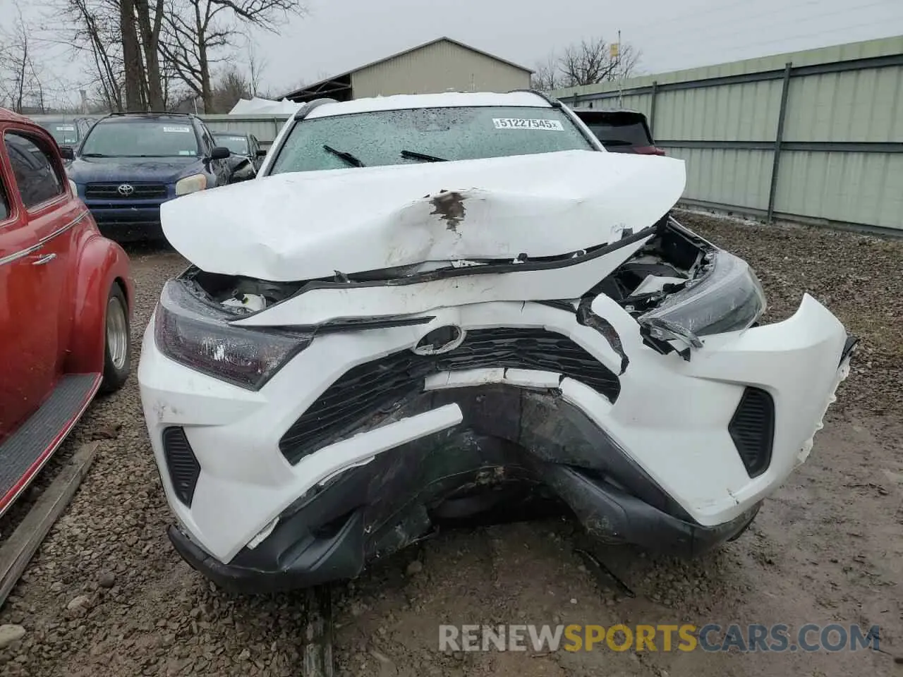 5 Photograph of a damaged car 2T3F1RFVXMC168052 TOYOTA RAV4 2021
