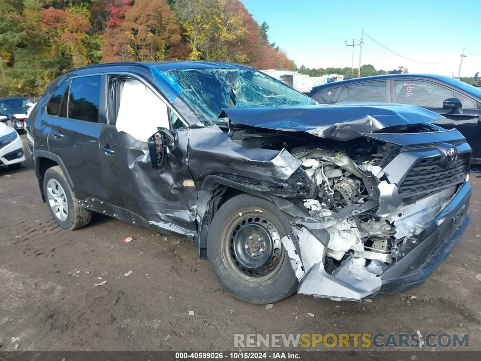1 Photograph of a damaged car 2T3F1RFVXMC169511 TOYOTA RAV4 2021