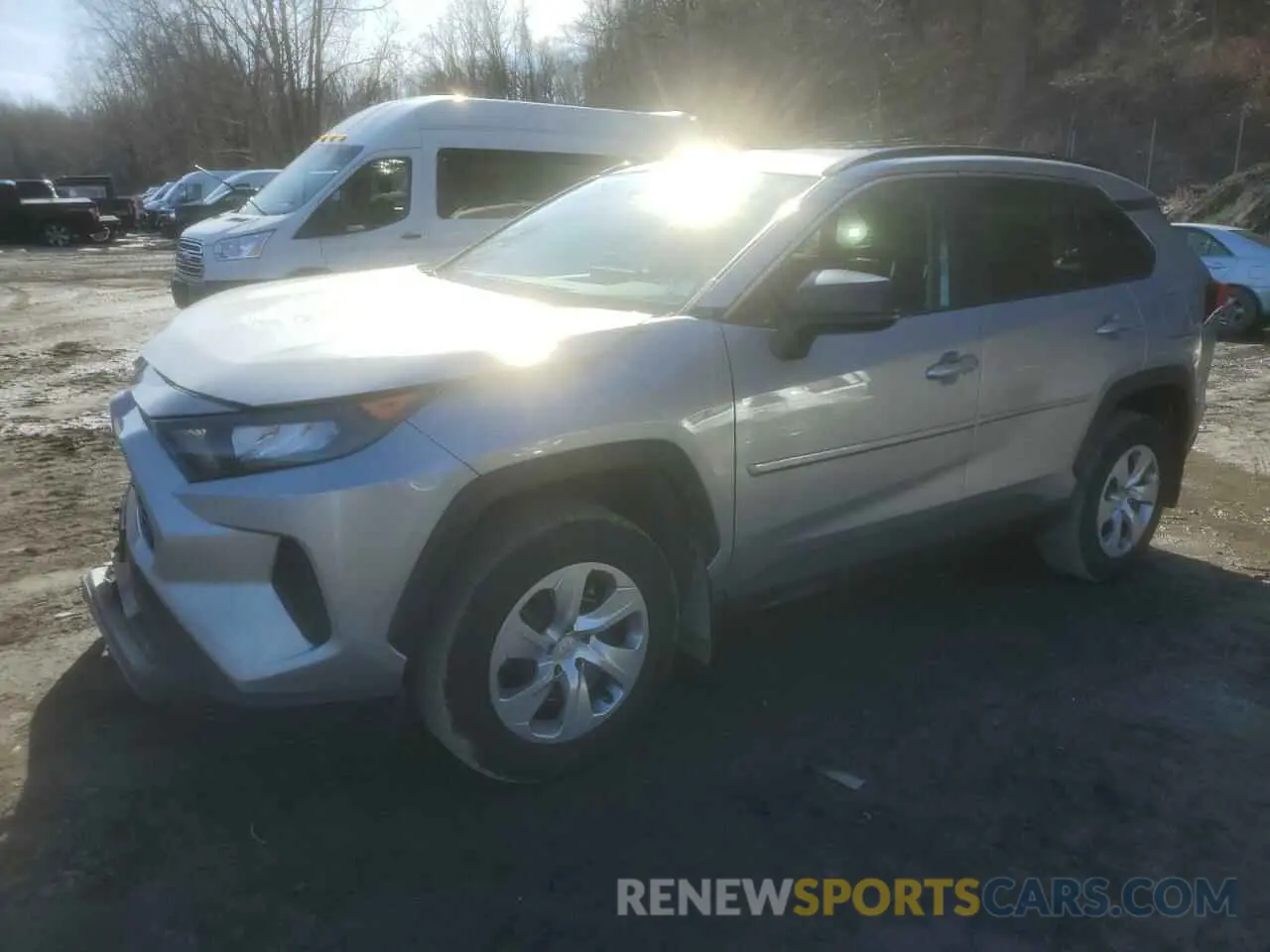1 Фотография поврежденного автомобиля 2T3F1RFVXMC191654 TOYOTA RAV4 2021
