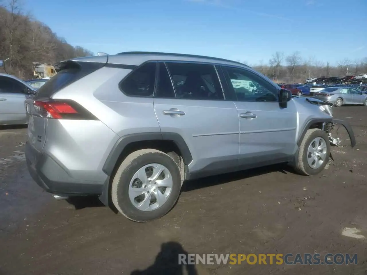 3 Фотография поврежденного автомобиля 2T3F1RFVXMC191654 TOYOTA RAV4 2021