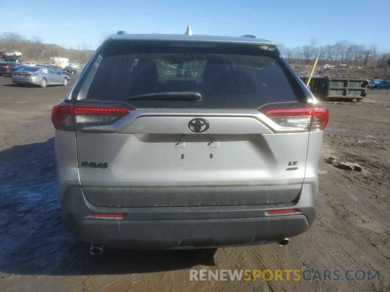 6 Фотография поврежденного автомобиля 2T3F1RFVXMC191654 TOYOTA RAV4 2021