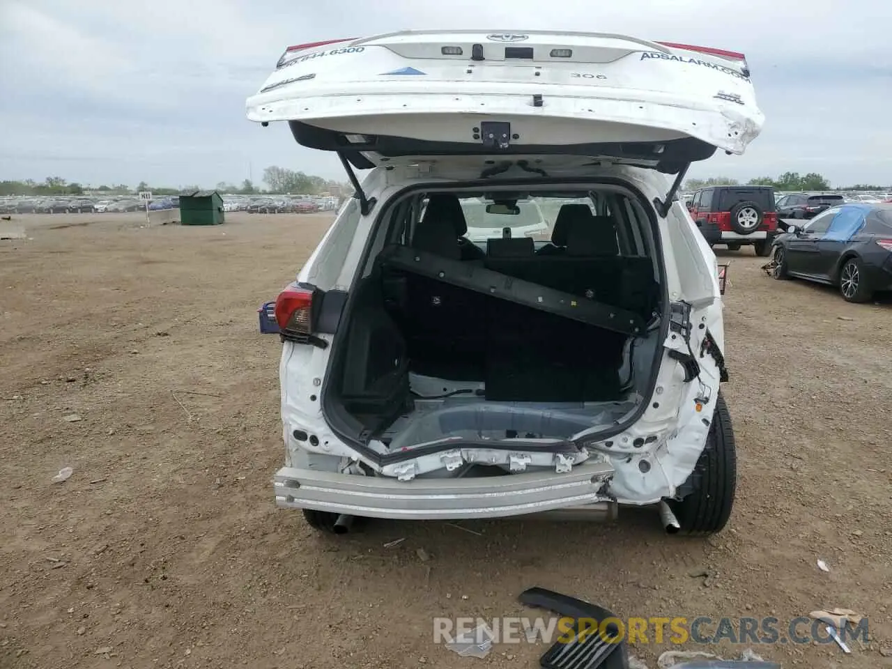 6 Фотография поврежденного автомобиля 2T3F1RFVXMC223647 TOYOTA RAV4 2021