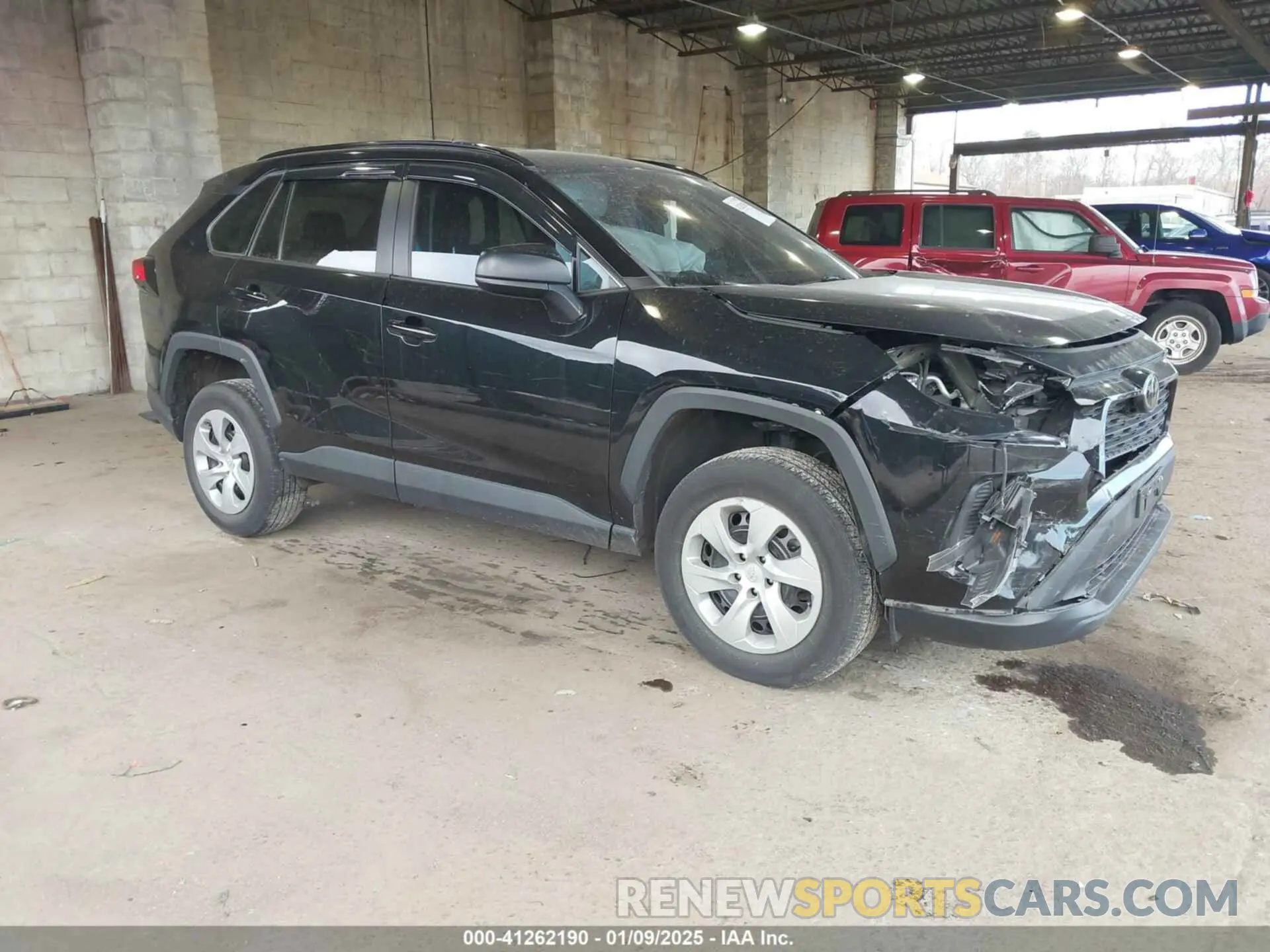 1 Фотография поврежденного автомобиля 2T3F1RFVXMC241081 TOYOTA RAV4 2021