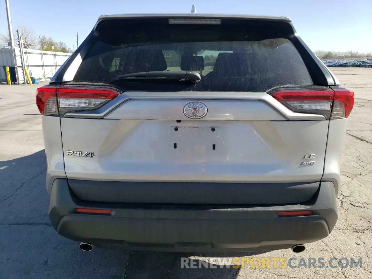 6 Photograph of a damaged car 2T3F1RFVXMW155865 TOYOTA RAV4 2021