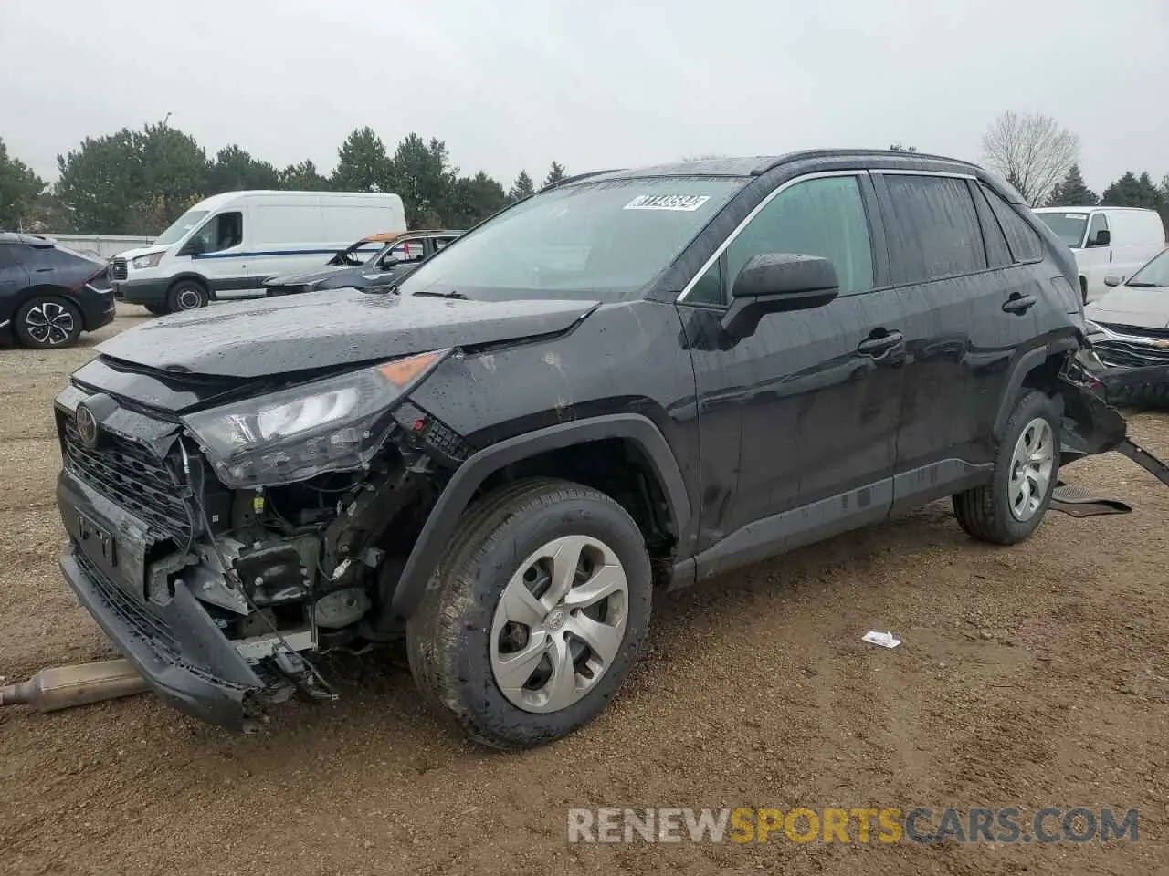 1 Фотография поврежденного автомобиля 2T3F1RFVXMW207074 TOYOTA RAV4 2021