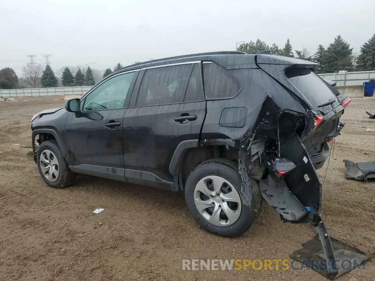 2 Фотография поврежденного автомобиля 2T3F1RFVXMW207074 TOYOTA RAV4 2021